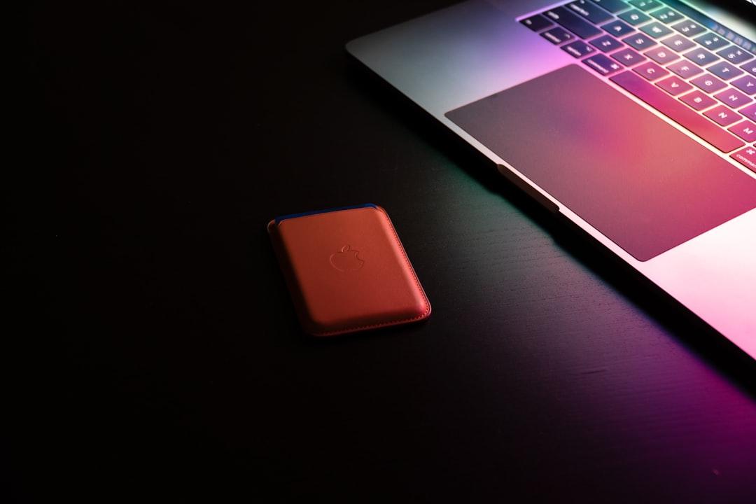 Portable SSD plugged into a laptop during edit