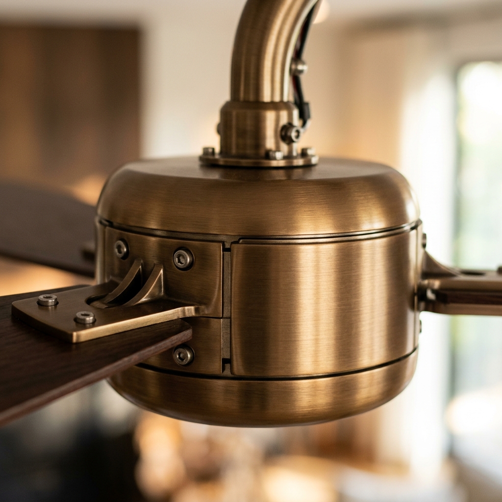 Ceiling Fan Motor Close Up