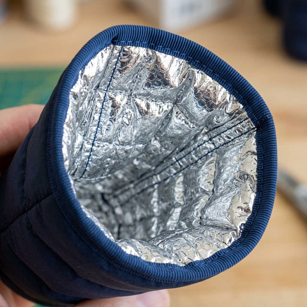 Insulation lining detail