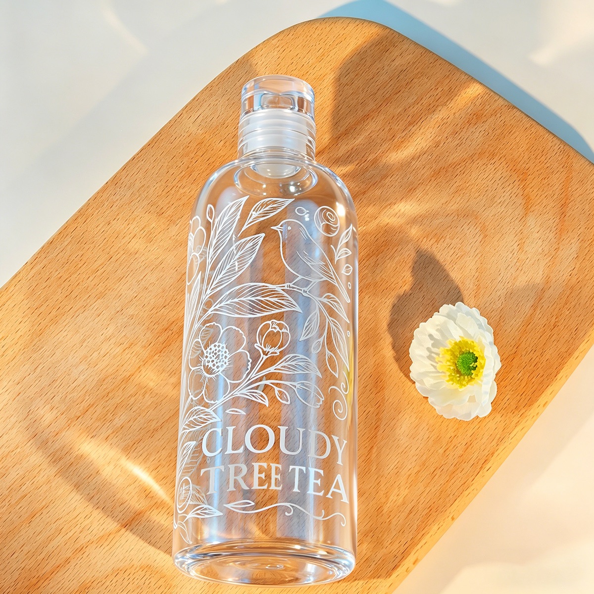CloudyTree Summer Breeze Glass Bottle