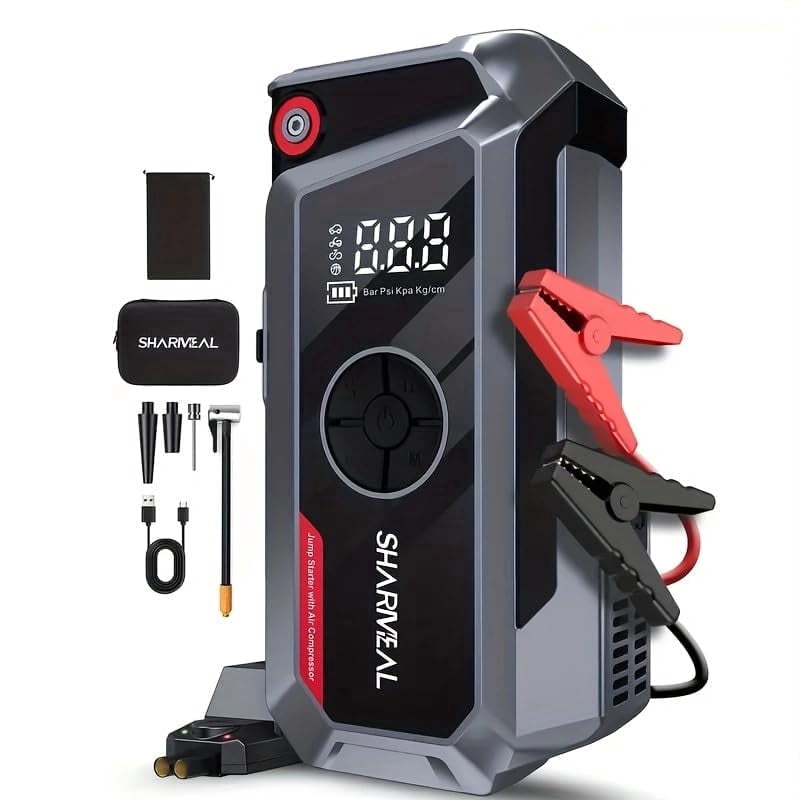 Sharmeal 17000A Heavy Duty Car Jump Starter